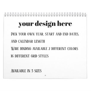 Personalize or Customize Calendar