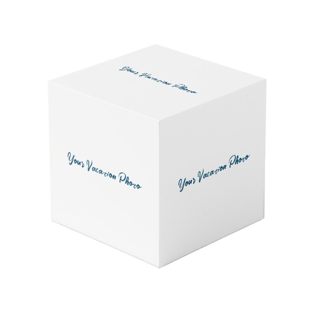 Personalize or Customize  Cube (Front Angled)