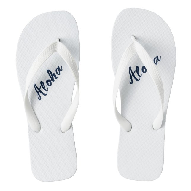 Personalize or Customize Flip Flops (Footbed)