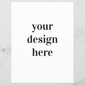 Personalize or Customize Flyer