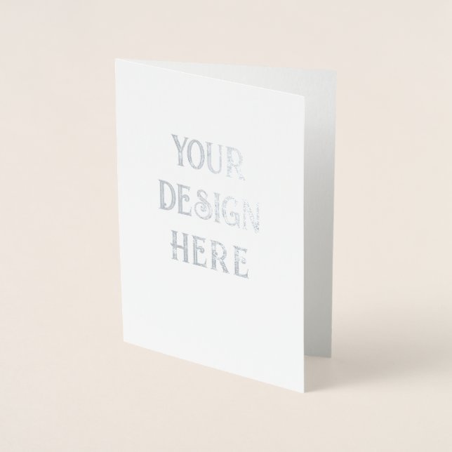 Personalize or Customize  Foil Card (Front)