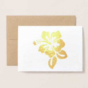 Personalize or Customize Foil Card