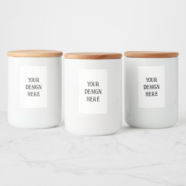 Personalize or Customize  Food Label (Bottles)