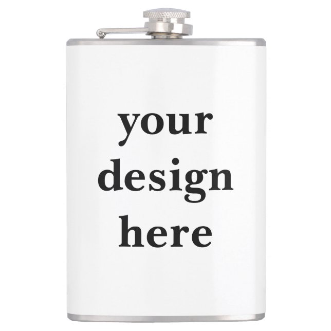 Personalize or Customize  Hip Flask (Front)