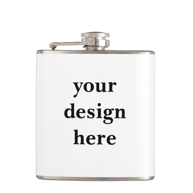 Personalize or Customize  Hip Flask (Front)