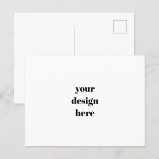 Personalize or Customize Holiday Postcard