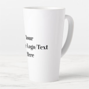 Personalize or Customize Latte Mug