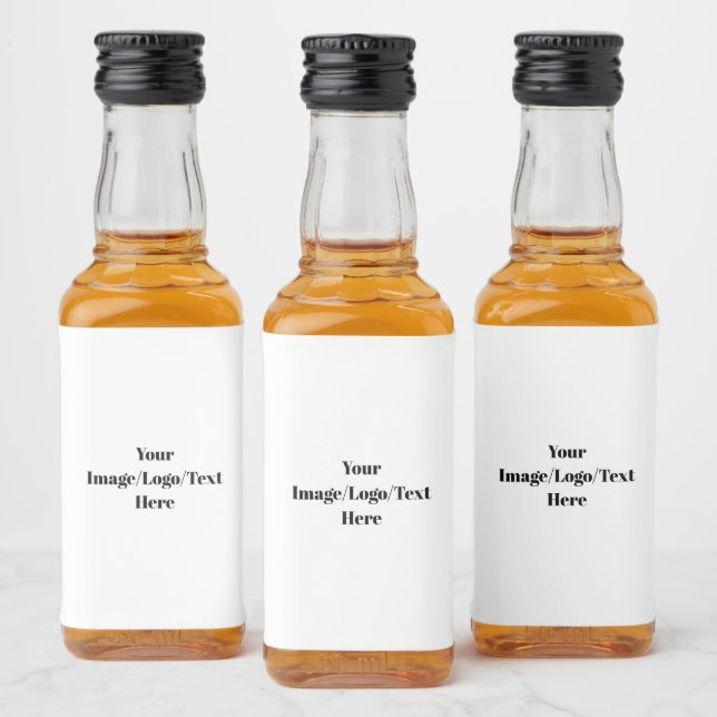 Personalize or Customize Liquor Bottle Label (Bottles)