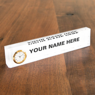 Personalize or Customize  Nameplate