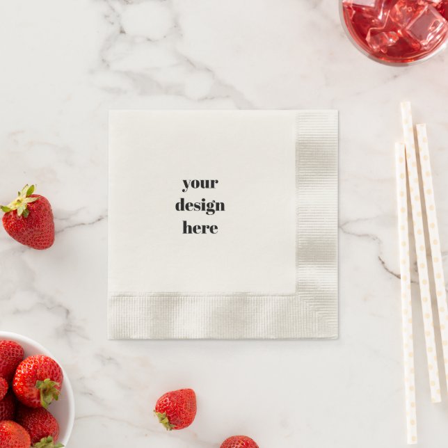 Personalize or Customize  Napkin (Insitu)