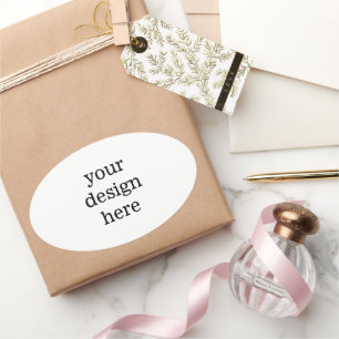 Personalize or Customize Oval Sticker