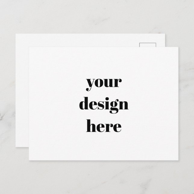 Personalize or Customize  Postcard (Front/Back)