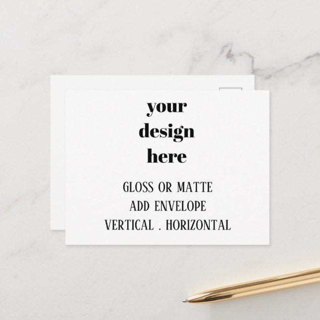 Personalize or Customize  Postcard (Front/Back In Situ)