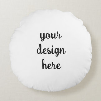 Personalize or Customize  Round Pillow
