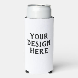 Personalize or Customize Seltzer Can Cooler