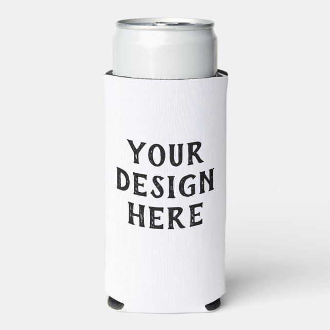 Personalize or Customize  Seltzer Can Cooler (Seltzer Front)
