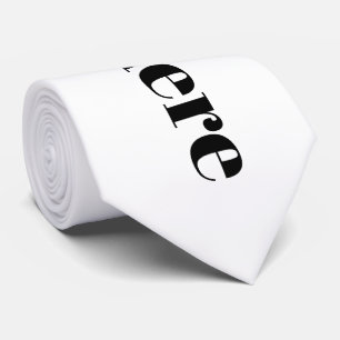 Personalize or Customize Tie