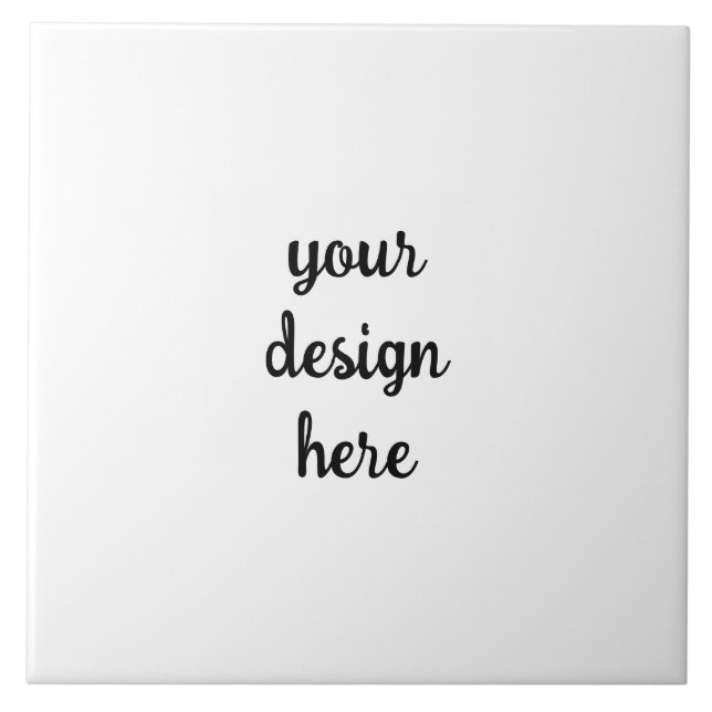 Personalize or Customize  Tile (Front)