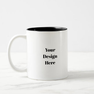 Personalize or Customize Two-Tone Coffee Mug