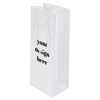 Personalize or Customize Wine Gift Bag