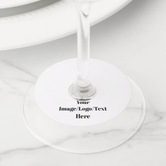 Personalize or Customize Wine Glass Tag