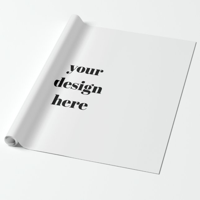 Personalize or Customize  Wrapping Paper (Unrolled)