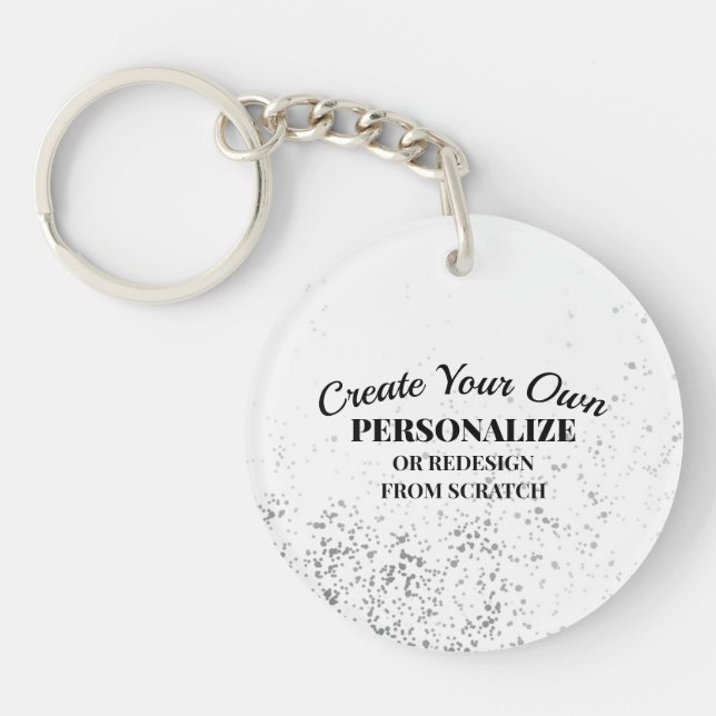 Personalize or Redesign - Create Your Own Keychain (Front)
