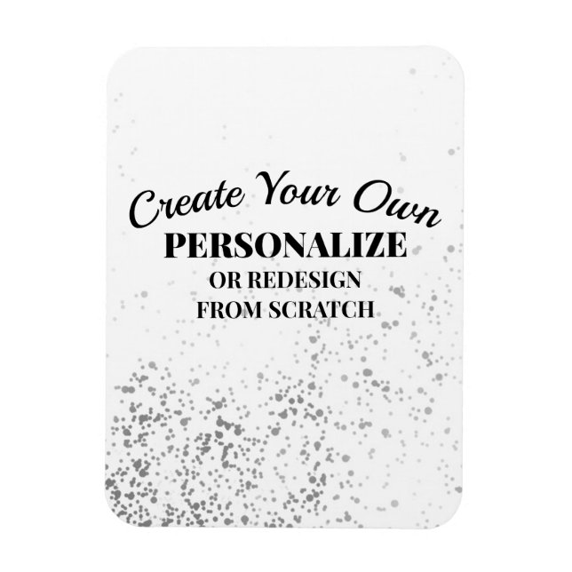 Personalize or Redesign - Create Your Own Magnet (Vertical)