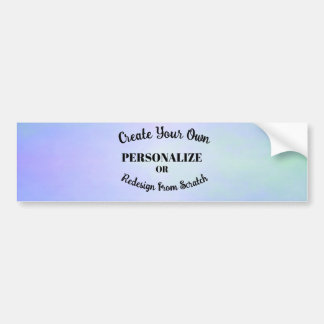 Personalize or Redesign from Scratch - Bumper Sticker