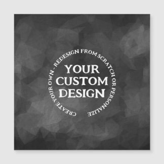 Personalize or Redesign from Scratch - Magnet Card