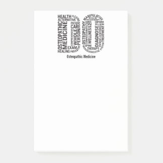 Personalize Osteopathic Medicine DO Osteopathy Post-it Notes