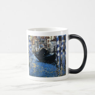 Personalize Peace Water Stream Boats Art Edouard Magic Mug