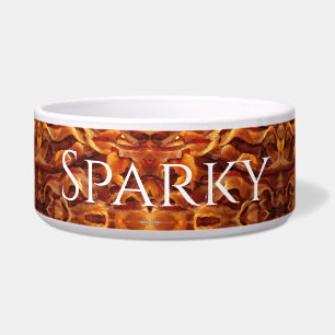 Personalize Pet Food Bowl - Bacon