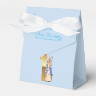 Personalize Peter the Rabbit Child Name Birth Date Favor Box