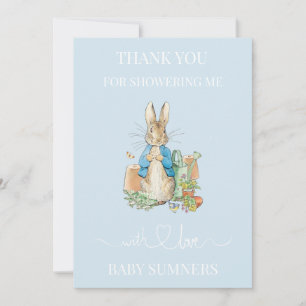 Personalize Peter the rabbit Photo Thank you