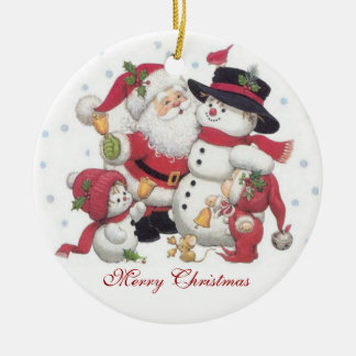Personalize Photo Ceramic Ornament