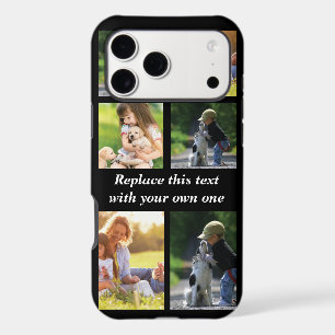 Personalize photo collage and text Case-Mate iPhon