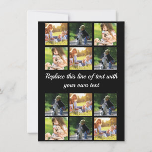 Personalize photo collage and text Case-Mate iPhon Card