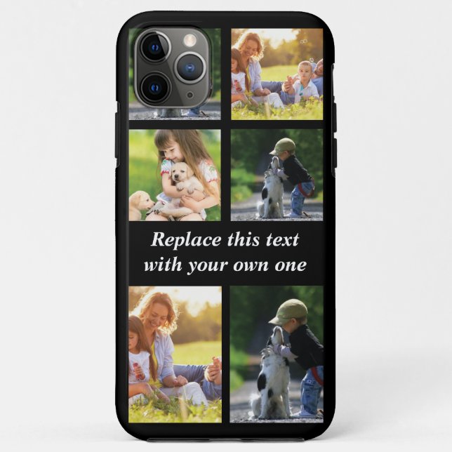 Personalize photo collage and text Case-Mate iPhon Case-Mate iPhone Case (Back)