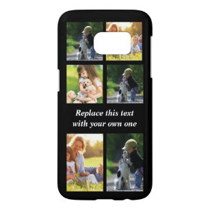 Personalize photo collage and text Case-Mate iPhon Samsung Galaxy S7 Case
