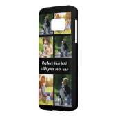 Personalize photo collage and text Case-Mate iPhon Case-Mate Samsung Galaxy Case (Back Left)