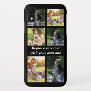 Personalize photo collage and text Case-Mate iPhon iPhone XR Case