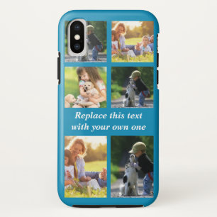 Personalize photo collage and text Case-Mate iPhon iPhone Case