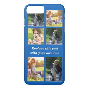 Personalize photo collage and text Case-Mate iPhon iPhone Case