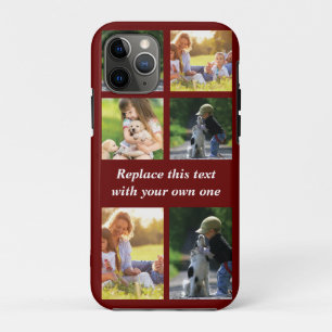 Personalize photo collage and text Case-Mate iPhon iPhone 11 Pro Case