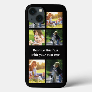 Personalize photo collage and text Case-Mate iPhon iPhone 13 Case