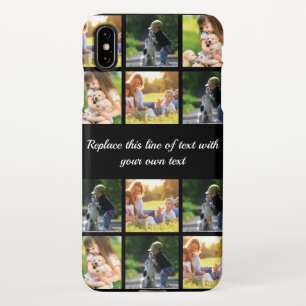 Personalize photo collage and text Case-Mate iPhon iPhone XS Max Case