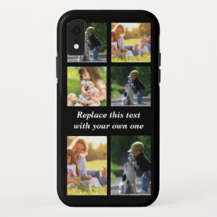 Personalize photo collage and text Case-Mate iPhon iPhone XR Case