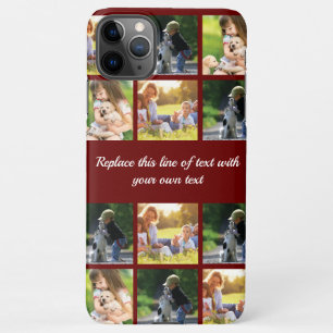 Personalize photo collage and text iPhone 11Pro max case