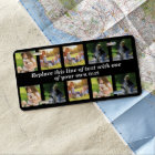 Personalize photo collage and text